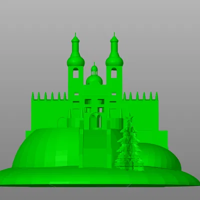 Mô Hình Giáng Sinh Nhà Thờ Svatý Kopeček