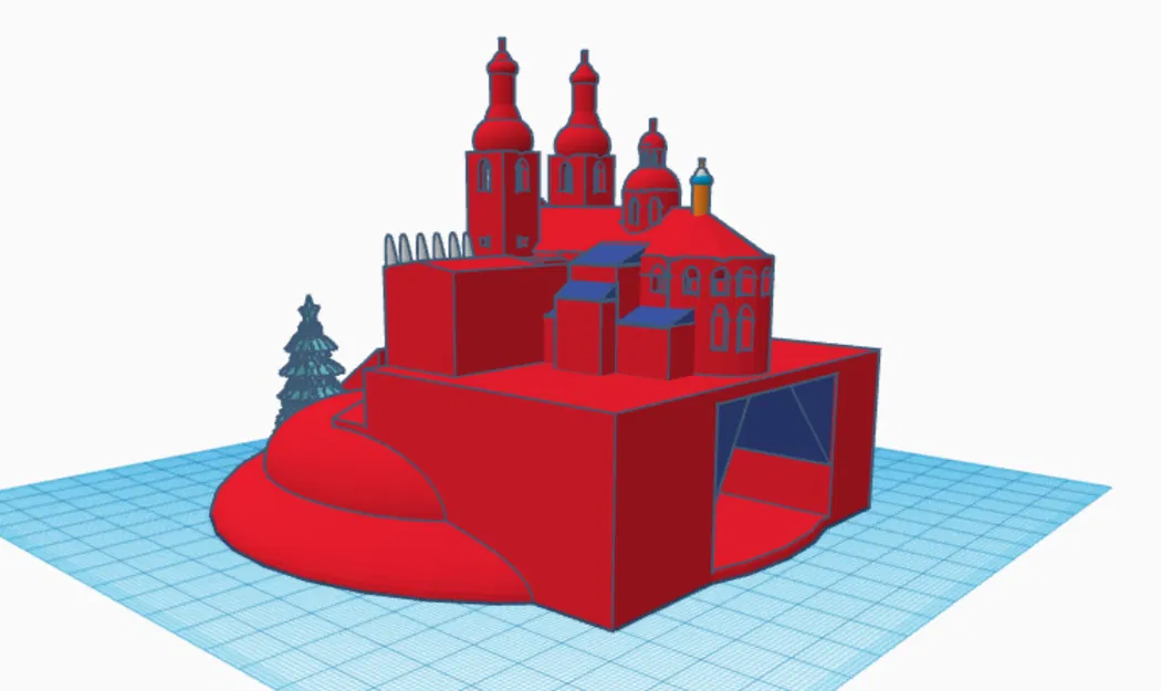 Mô Hình Giáng Sinh Nhà Thờ Svatý Kopeček - Image 6