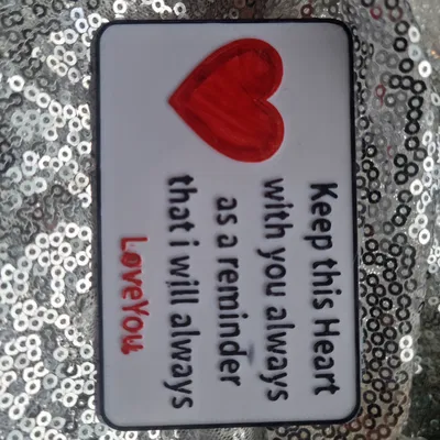 Thiệp Mừng Trái Tim (Dạng Thẻ Tín Dụng)