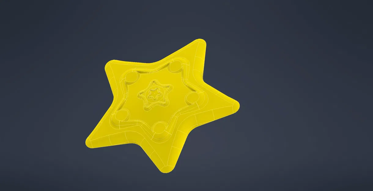 Mô hình 3D Ngôi sao Giáng Sinh - Image 1