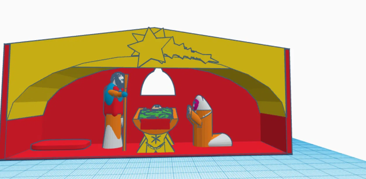 Mô Hình Hang Đá Chúa Giáng Sinh Cho Dịp Lễ - Image 1