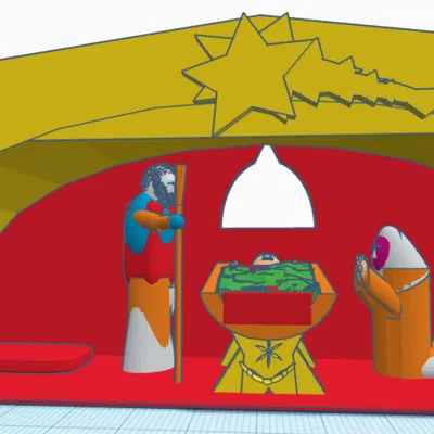 Mô Hình Hang Đá Chúa Giáng Sinh Cho Dịp Lễ