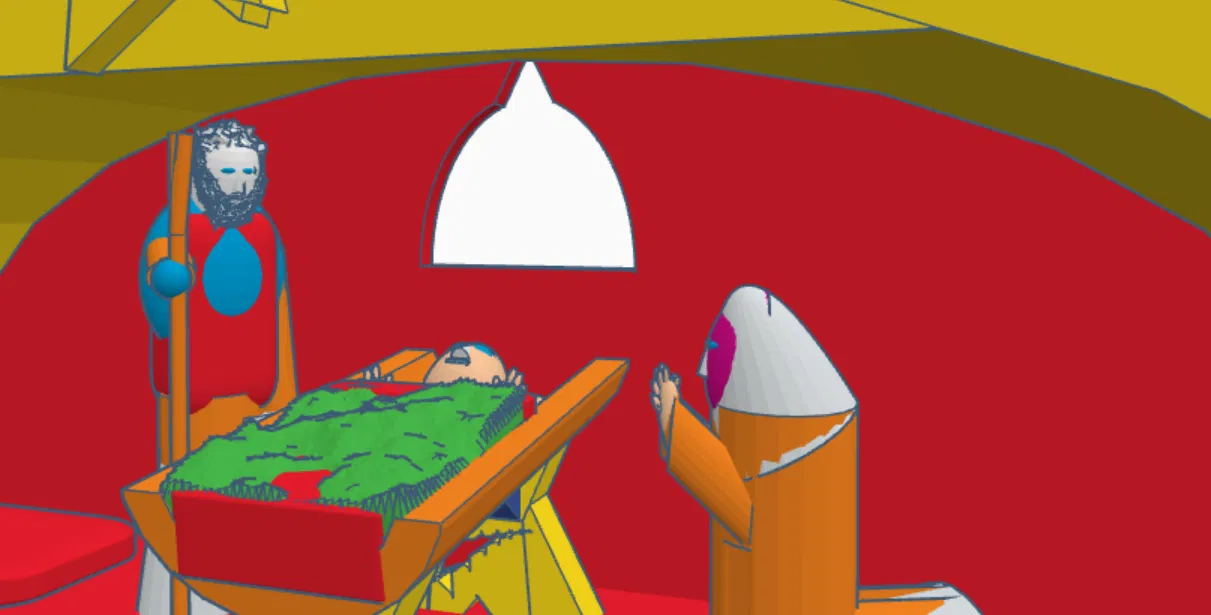 Mô Hình Hang Đá Chúa Giáng Sinh Cho Dịp Lễ - Image 4