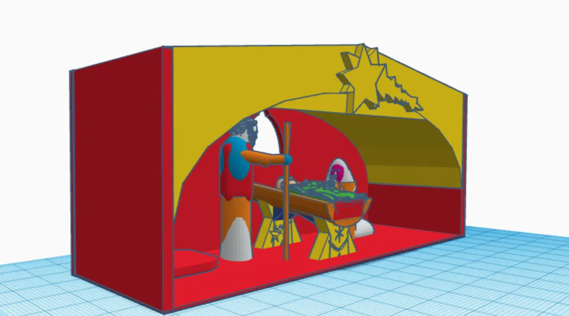 Mô Hình Hang Đá Chúa Giáng Sinh Cho Dịp Lễ - Image 5