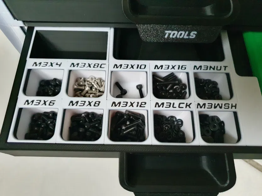 Khay đựng ốc M3 BaBo organizer (1x1) - Image 2