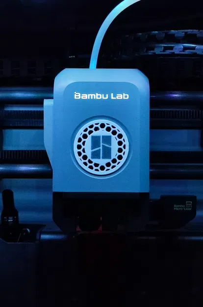 VỎ QUẠT ĐẦU IN BAMBU LAB P1P - P1S - X1C PHA TRỘN - Image 1