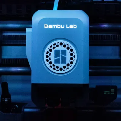 VỎ QUẠT ĐẦU IN BAMBU LAB P1P - P1S - X1C PHA TRỘN