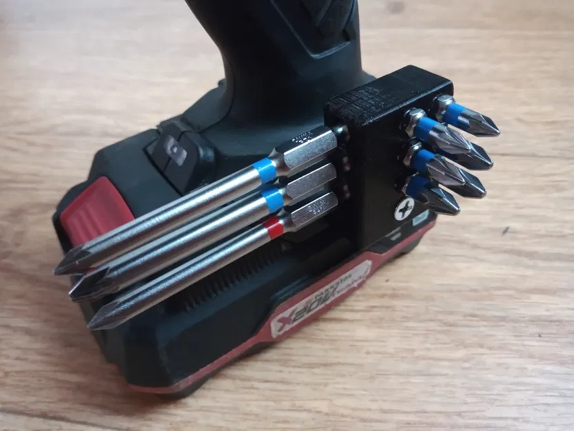 Chân đế giữ 9 mũi khoan Parkside PABSP 20-Li B2 - Image 1