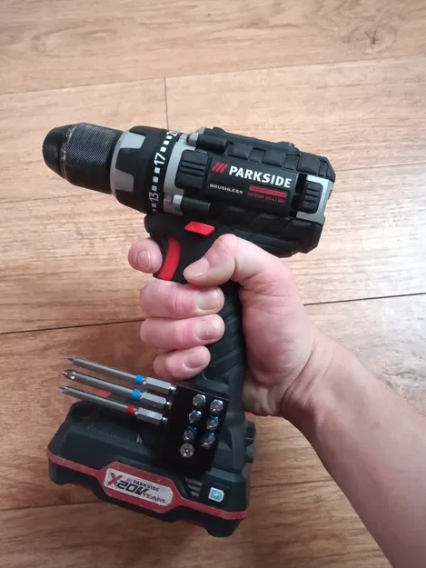 Chân đế giữ 9 mũi khoan Parkside PABSP 20-Li B2 - Image 2