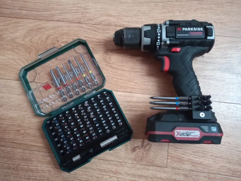 Chân đế giữ 9 mũi khoan Parkside PABSP 20-Li B2 - Image 3