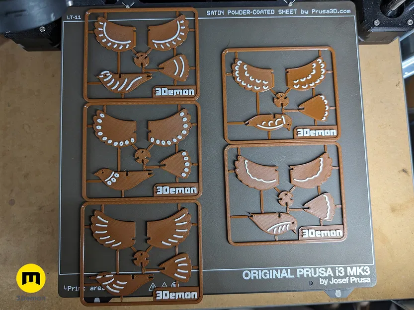 Bộ Thẻ Kit Chim Gừng Giấy - Image 3