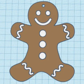 Móc Trang Trí Bánh Gừng