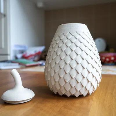 Hũ Có Nắp Tỉ Lệ - Ba Bộ Phận In