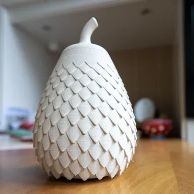 Hũ Có Nắp Tỉ Lệ - Ba Bộ Phận In