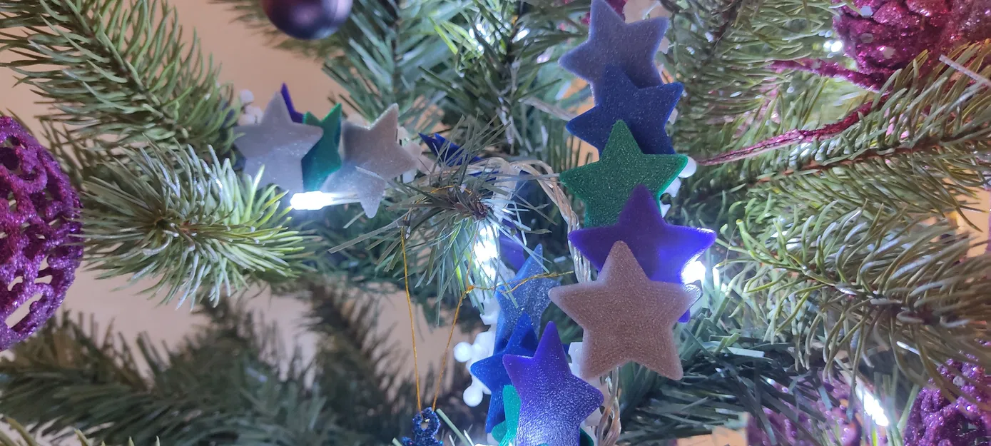 Stellar Festoon - Dây sao trang trí Giáng Sinh độc đáo - Image 1