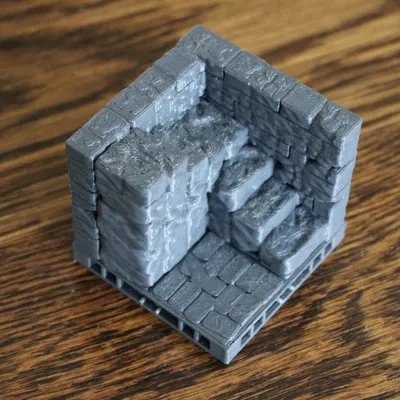 Góc OpenLock Dungeon có cầu thang đi lên