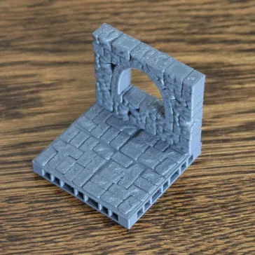 Gạch OpenLock Cho Hầm Ngục Có Cửa Sổ