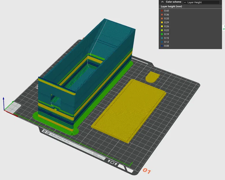Ống hứng chất thải Bambu có khay trượt - Image 8