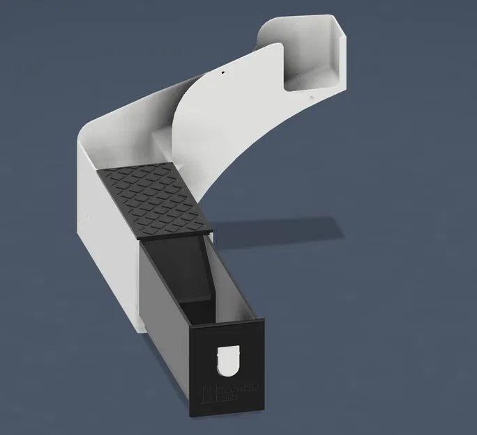 Ống hứng chất thải Bambu có khay trượt - Image 9