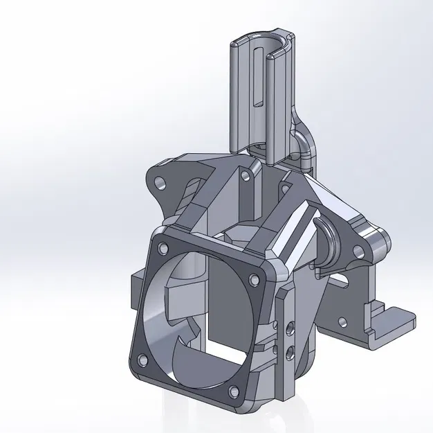 Mô hình SOLID đầu in Anycubic Kobra Go và bộ chuyển đổi LDO Orbiter - Image 1