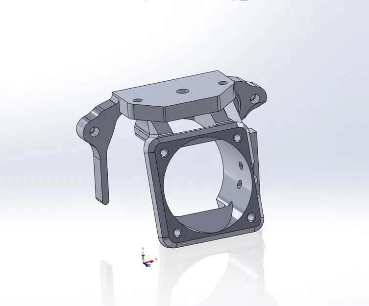 Mô hình SOLID đầu in Anycubic Kobra Go và bộ chuyển đổi LDO Orbiter - Image 3