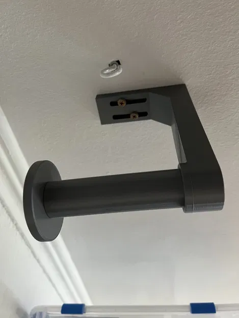 Giá đỡ cuộn dây treo trần nhà có thể thay đổi tay nắm - Image 6