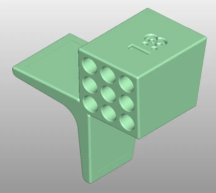 Khuôn Mộng Đuôi Tinh 1:8 - Image 2