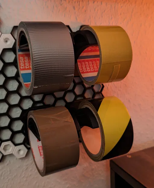 Giá Đỡ Cuộn Băng Keo Tổ Ong Treo Tường - Image 3