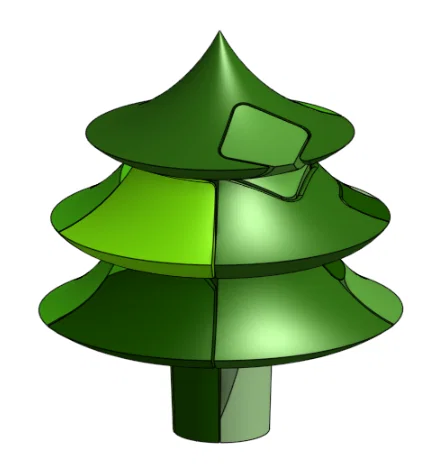 Câu Đố Cây Thông Noel 3D - Image 1