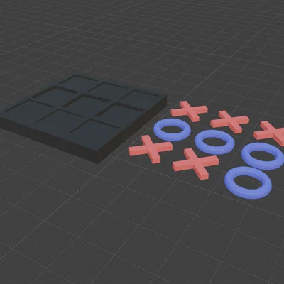 Bộ Cờ Caro Tic-Tac-Toe In 3D