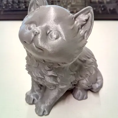 Mô hình 3D: Mèo Con (Kitten)