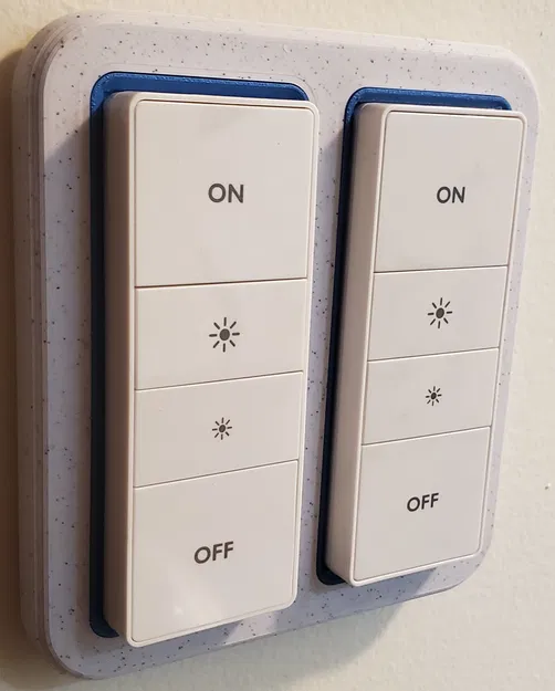 Đế Giữ Công Tắc Philips Hue Đơn/Đôi Có Khe Cắm Màu - Image 2