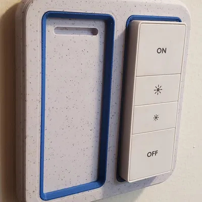 Đế Giữ Công Tắc Philips Hue Đơn/Đôi Có Khe Cắm Màu