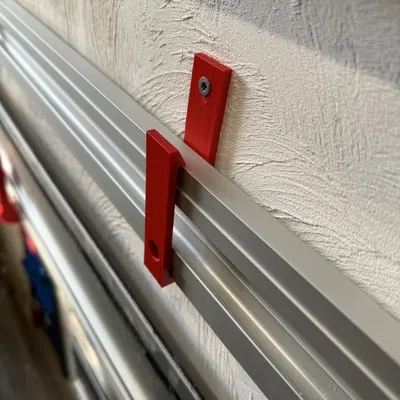 Móc treo tường cho Hướng dẫn cạnh thẳng kẹp Bora NGX