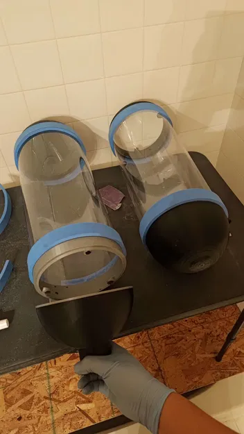 Bình SCBA Kép Lethal Company (hoặc đa dụng) cho Cosplay - Image 1