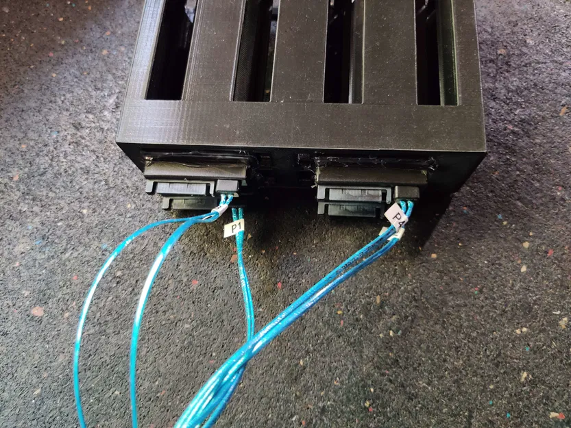 Khay ổ đĩa Hot Swap cho khay 5.25 inch (4 ổ SFF 2.5 inch) - Image 3