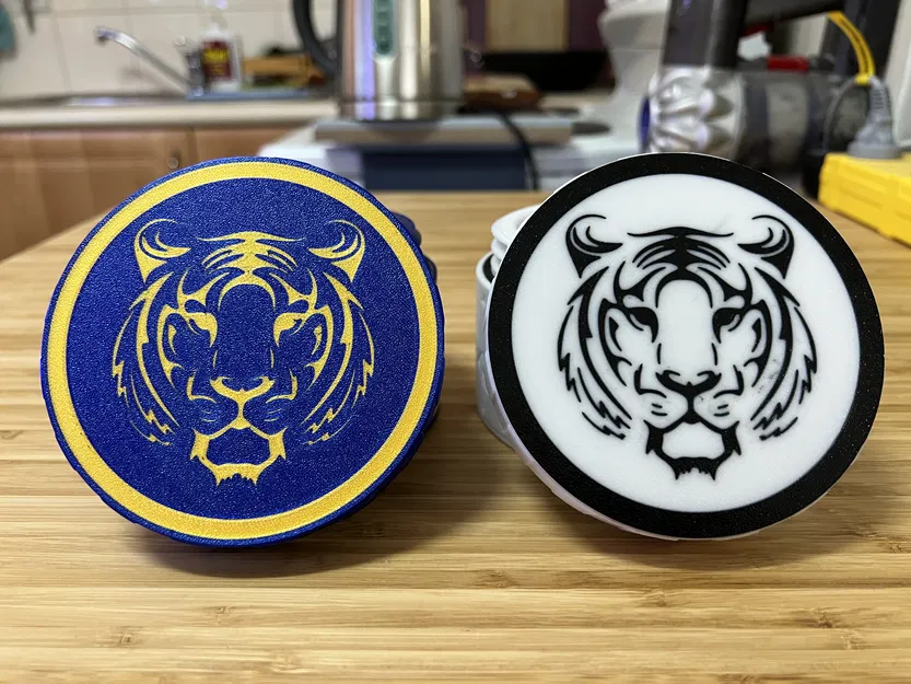 Hộp Đựng Nắp Vặn Chống Bụi Chống Nước Có Hình Chân Dung Hổ MMU - Image 2