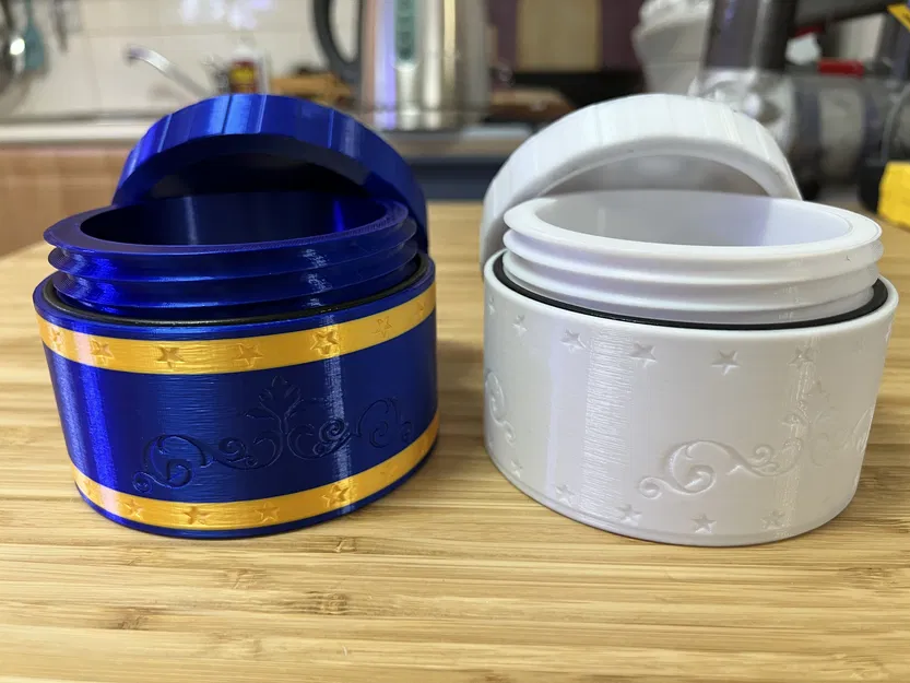 Hộp Đựng Nắp Vặn Chống Bụi Chống Nước Có Hình Chân Dung Hổ MMU - Image 3