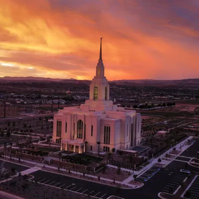 Mô hình Đền thờ LDS Red Cliffs
