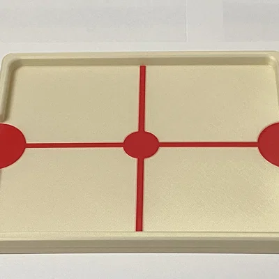 Bàn Chơi Push Puck Paddle Để Bàn