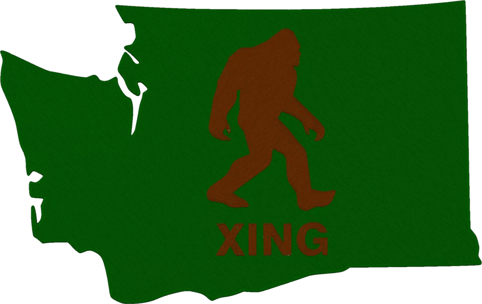Washington State Sasquatch Crossing - Image 1