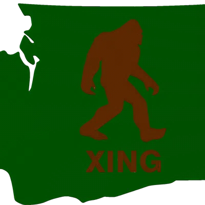 Washington State Sasquatch Crossing