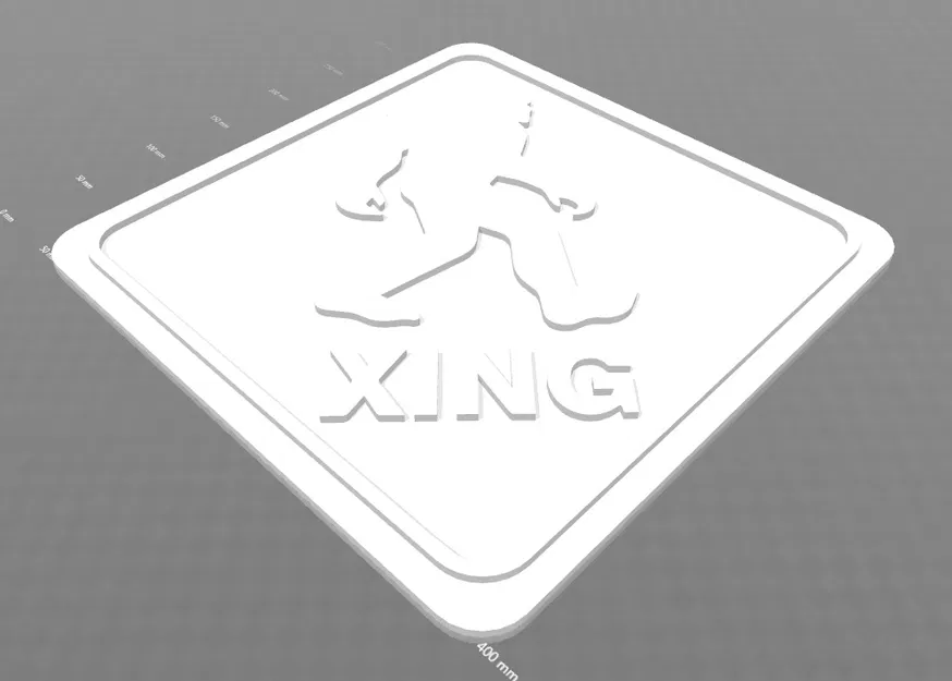 Biển Báo Lối Đi Bigfoot Có Móc Treo Tích Hợp Phía Sau - Image 3