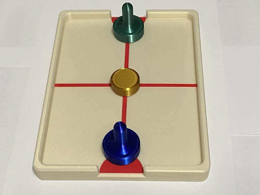 Bàn Chơi Push Puck Paddle Để Bàn - Image 4