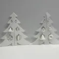 Cây Thông Noel 3D Có Chân Đế & Phụ Kiện Trang Trí Nhỏ - Thumbnail 2