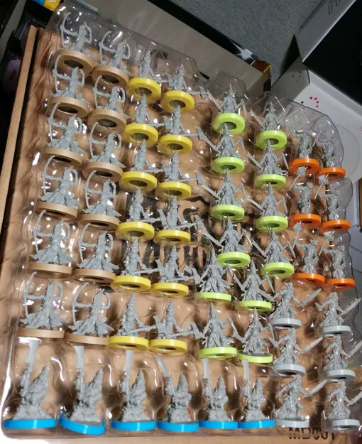 Đế lót 25mm cho mô hình mini / 25mm base for miniatures - Image 4