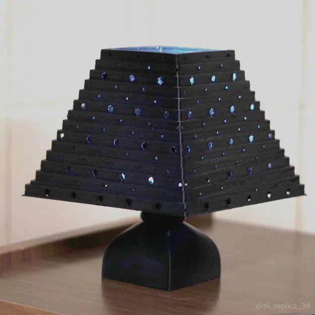 Đèn Gấp Gọn Hoa Văn Sao In Liền - Image 3