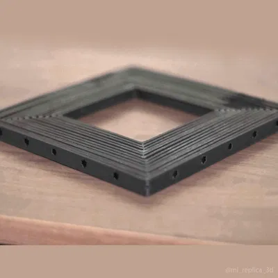 Đèn Gấp Gọn Hoa Văn Sao In Liền