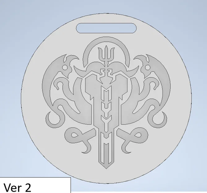 Đồng xu/móc khóa logo Hololive Myth - Image 2