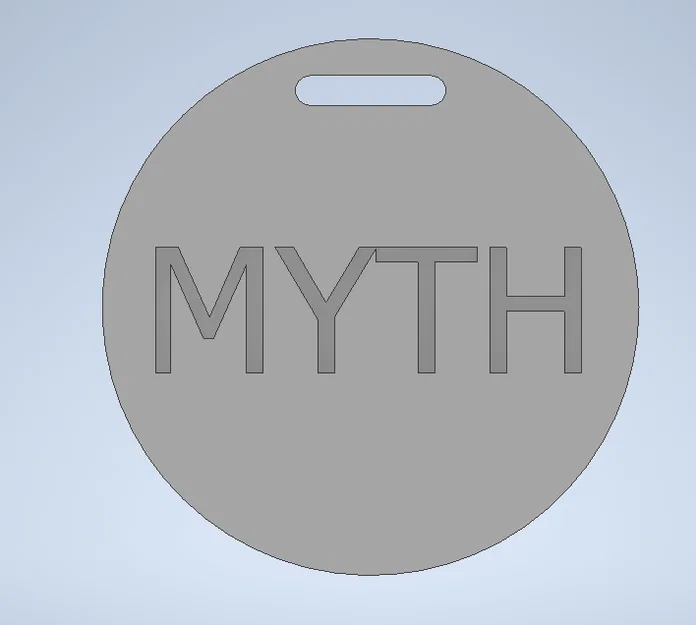 Đồng xu/móc khóa logo Hololive Myth - Image 3